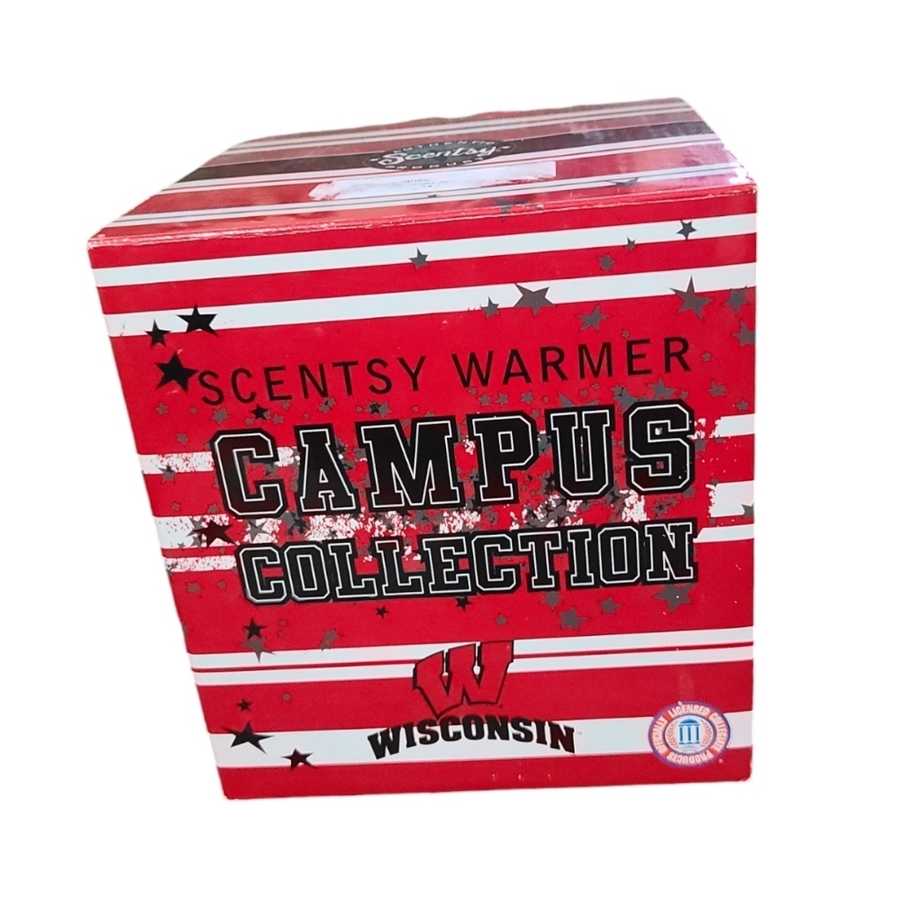 Wisconsin Badgers Scentsy College collection full size wax warmer - Picture 2 of 14
